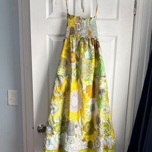 Floral Halter Dress Liberty of London